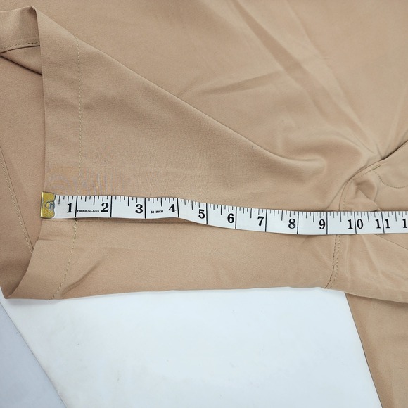 NEW Club Room Eco-Tech Shorts Men's 42 Tan‎ Chinos 4-Way Stretch 9" NWT - Picture 6 of 12